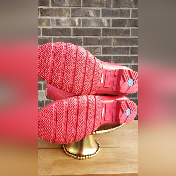 HUNTER NWT NIB Tall Gloss SZ 8 - Picture 3 of 11